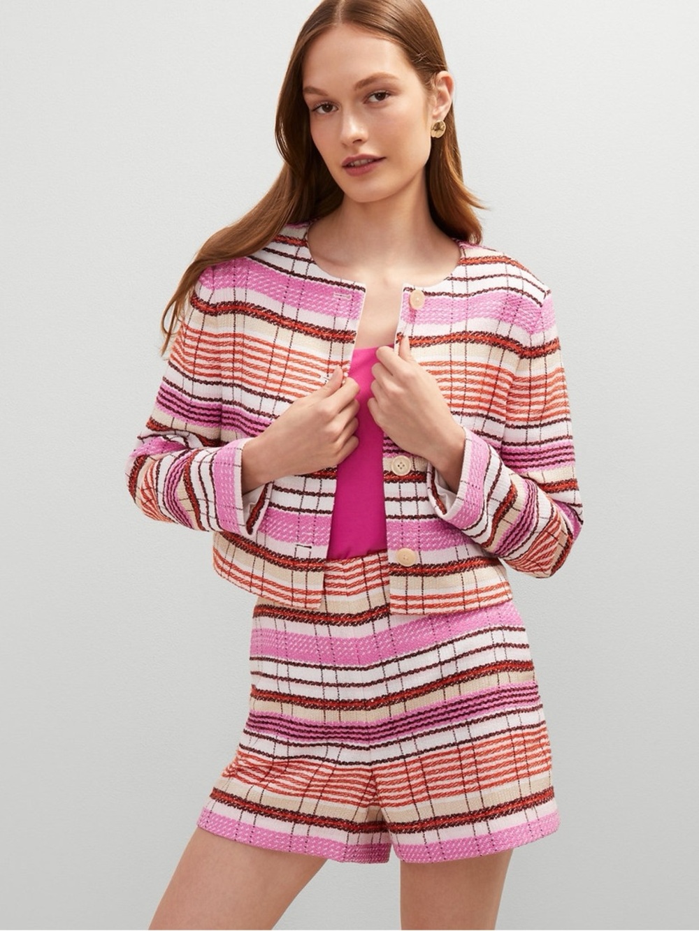 NWT ANN TAYLOR BLAZER AND SHORT SET